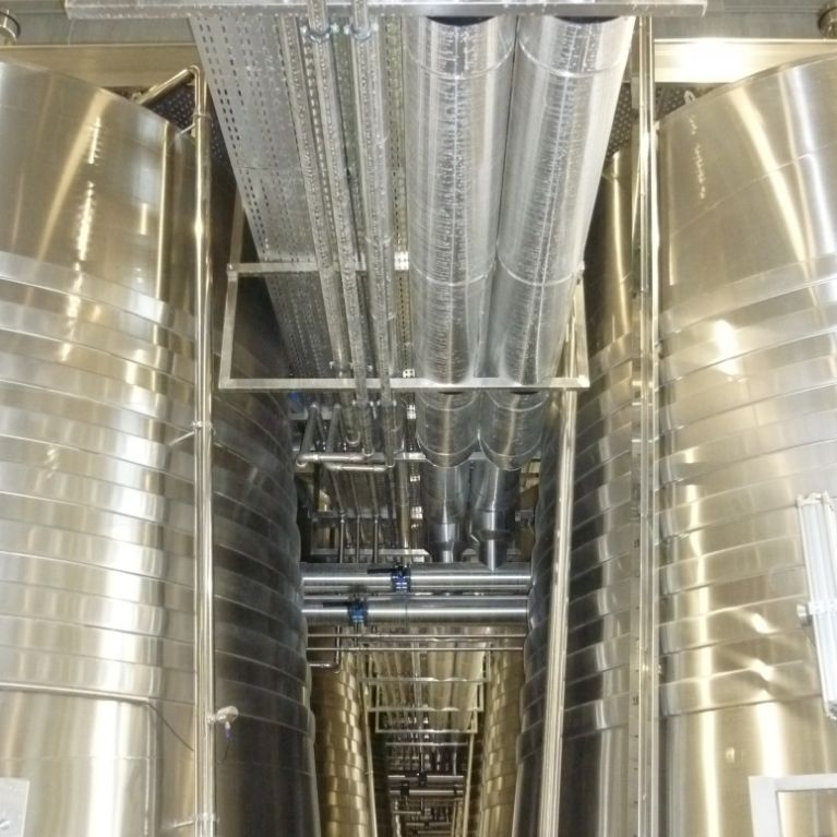 Depósitos de fermentación